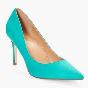 JustFab Khloy Pumps - Scuba Blue - size 9.5